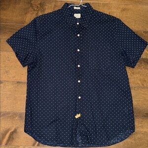 J. Crew Cotton Short Sleeve Shirt